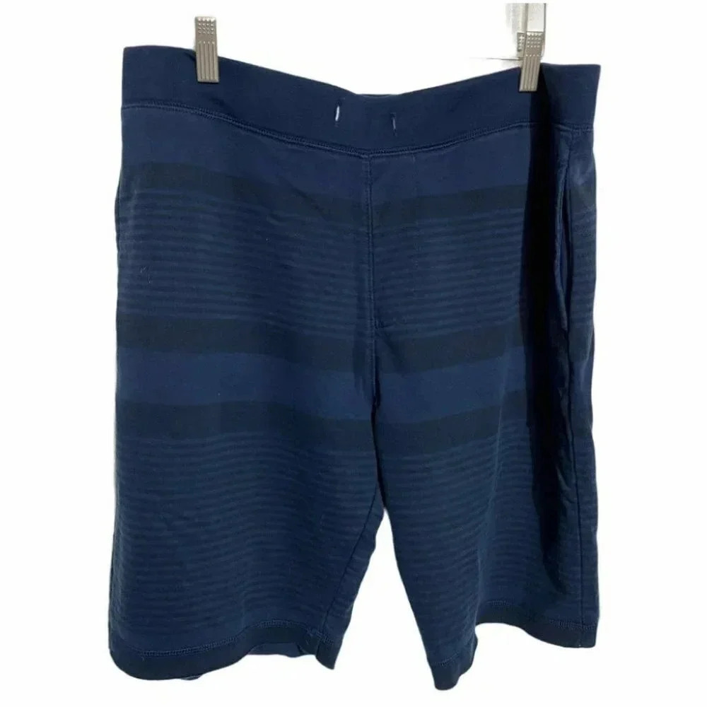 American Rag M blue color block casual shorts‎